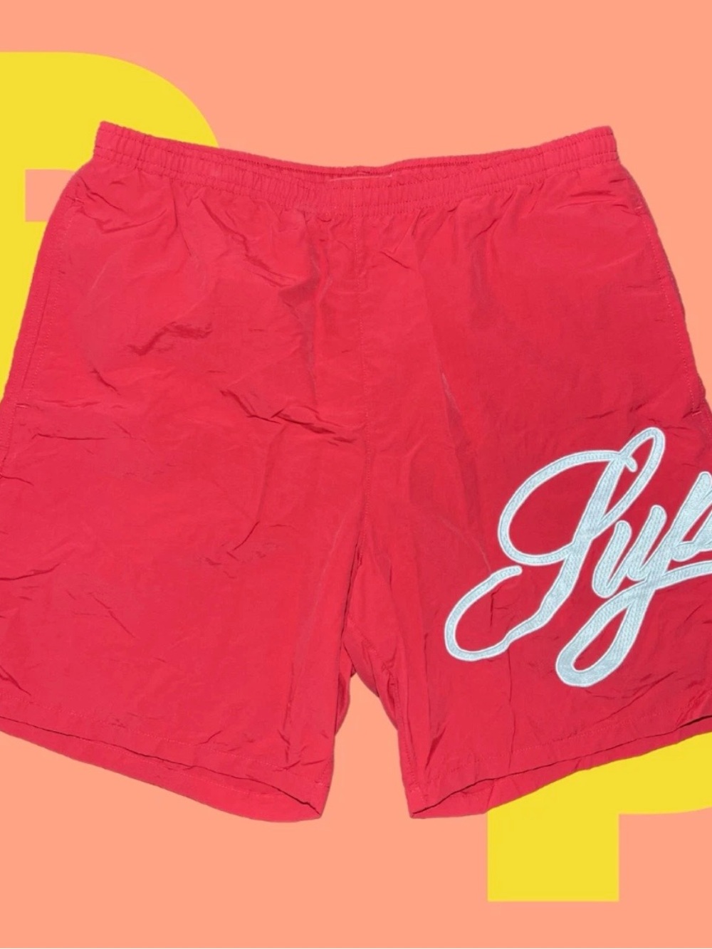Supreme Mesh Script Water Short (Medium)